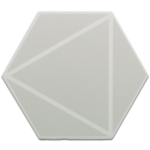 Picture of Geo Light Grey Hexagon Tiles