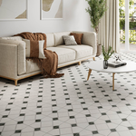 Picture of Trinity White Patterned Tiles
