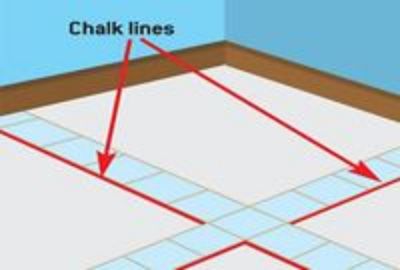 Where Is Best To Start Installing Tiles