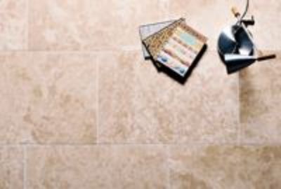 How to seal natural stone tiles before grouting