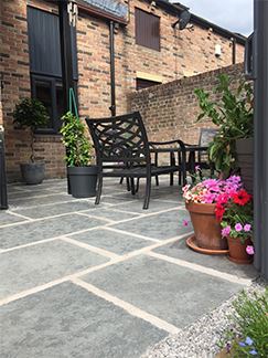 Picture for category TAJ GREY TUMBLED & BRUSHED LIMESTONE