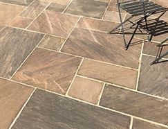 Picture for category CLASSIC AUTUMN UMBER SANDSTONE PAVING