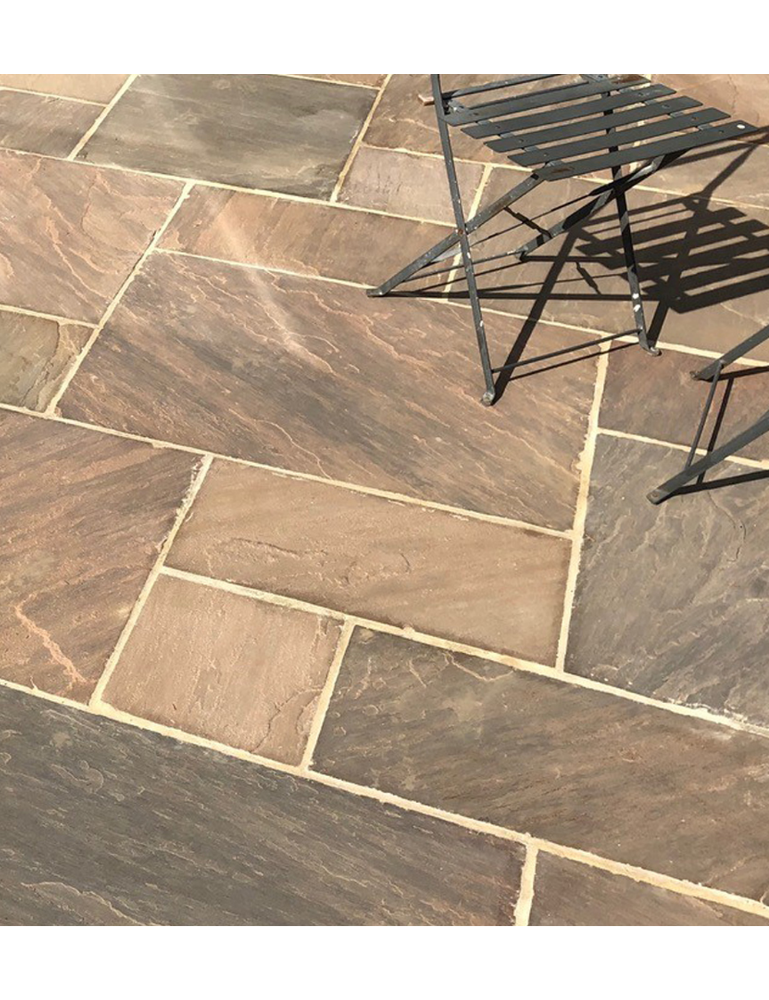 Picture for category CLASSIC AUTUMN UMBER SANDSTONE PAVING