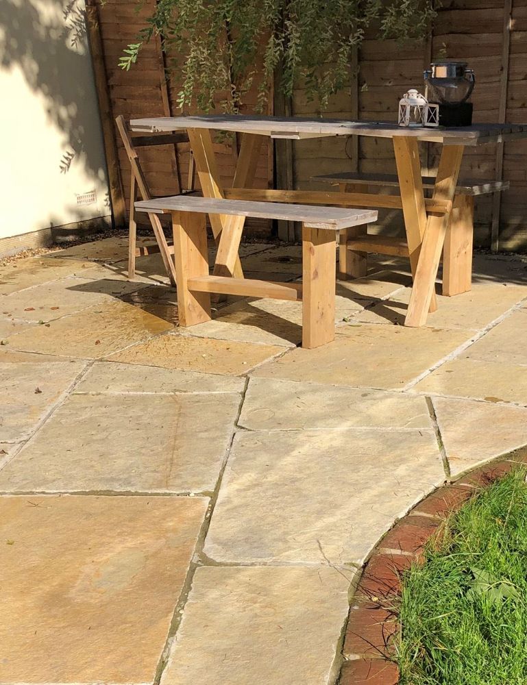 Picture for category MANDALAY BUFF LIMESTONE PAVING