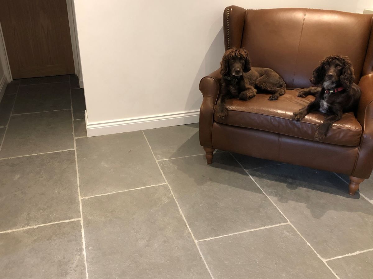 Picture for category TAJ GREY TUMBLED & BRUSHED LIMESTONE