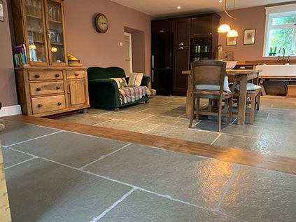 Picture for category TAJ GREY TUMBLED & BRUSHED LIMESTONE