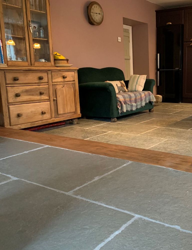 Picture for category TAJ GREY TUMBLED & BRUSHED LIMESTONE