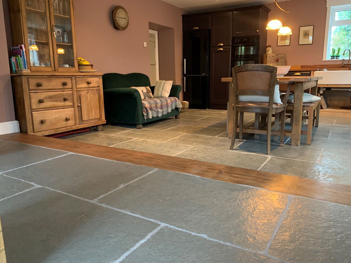 Picture for category TAJ GREY TUMBLED & BRUSHED LIMESTONE