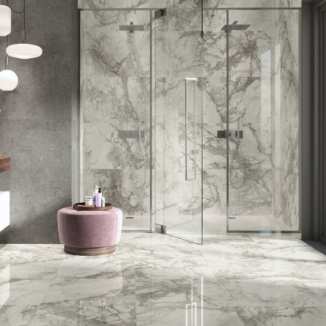 Picture of Marmo Venatino Polished Porcelain Tiles
