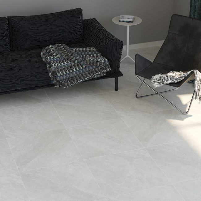 Amiata Matt Grey Stone Effect Tiles, Stone Effect Floor Tiles