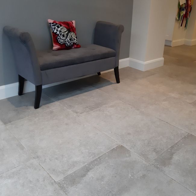 Picture of Avignon Gris Antique Effect Porcelain