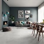 Picture of Phase Silver Concrete-Effect Porcelain Tiles