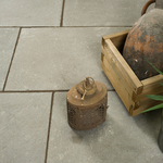 Picture of Steel Grey Limestone Calibrated Paving Slabs