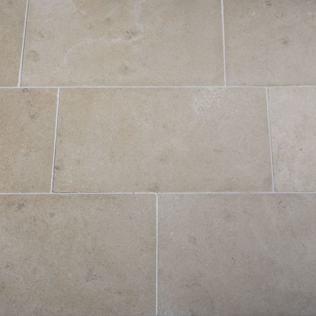 Picture of Versailles Limestone Tiles - Tumbled & Brushed