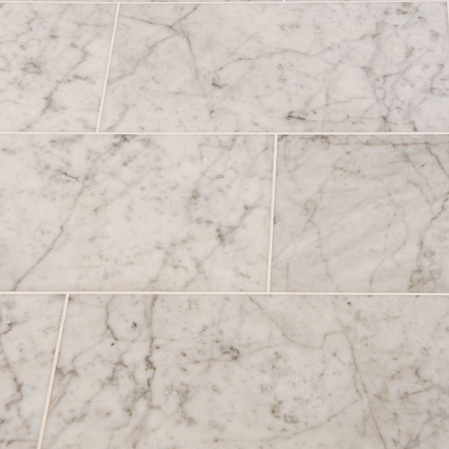 Picture of Bianco Carrara Marble Tiles - Polished