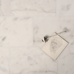Picture of Ibiza Bianco White Marble Tiles - Polished