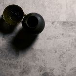 Picture of Argento Silver Limestone Tiles - Honed