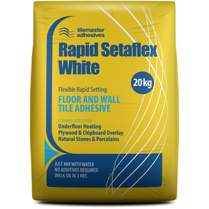 Picture of Tilemaster Setaflex Rapidset White Adhesive - 20kg Picture of Tilemaster Setaflex Rapidset White Adhesive - 20kg