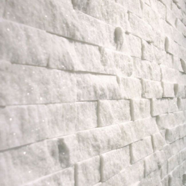 Picture of White Split Face Marble Tiles