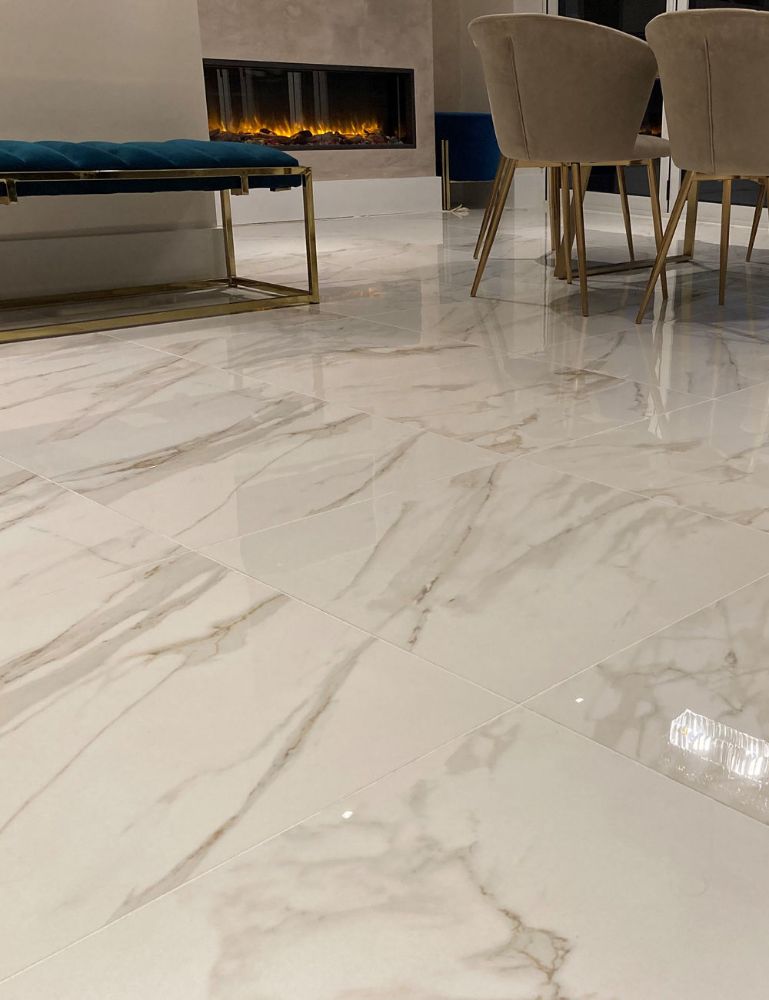 Picture for category Marmo Calacatta Oro Polished Porcelain