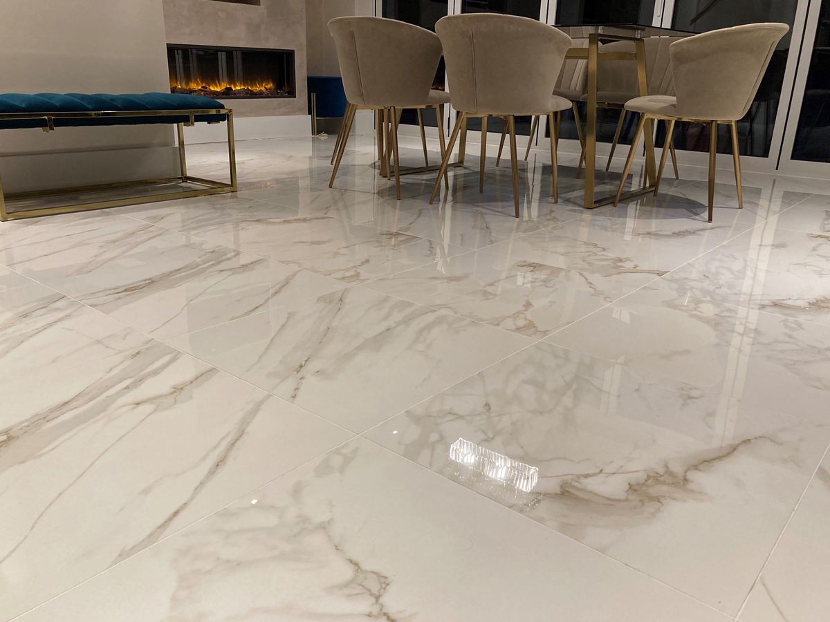 Picture for category Marmo Calacatta Oro Polished Porcelain