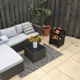Picture of Martello Beige Outdoor Porcelain Paving Slab Tiles