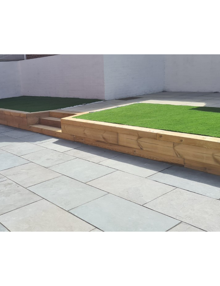 Picture for category STEEL GREY LIMESTONE PAVING
