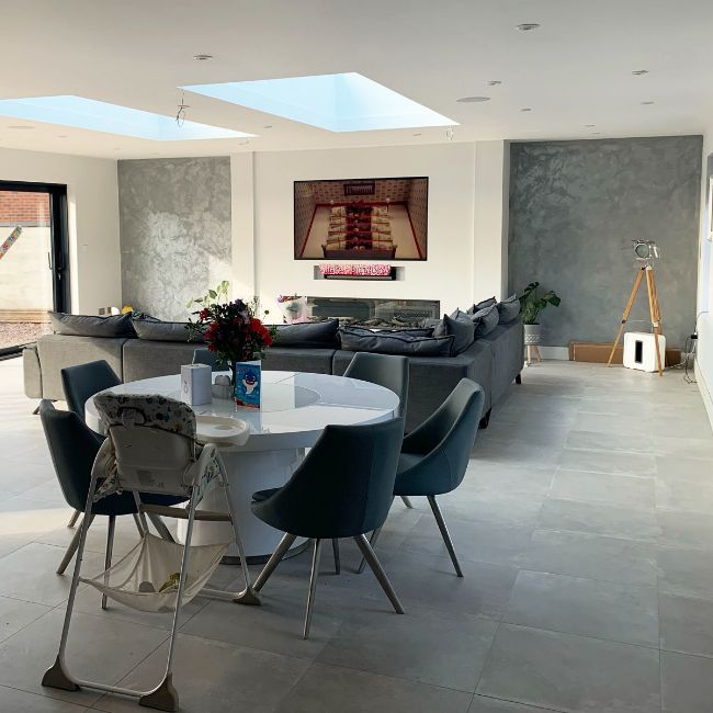 Picture of Phase Grey Concrete-Effect Porcelain Tiles