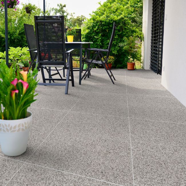 Picture of Granito Bianco Porcelain Paving Slabs