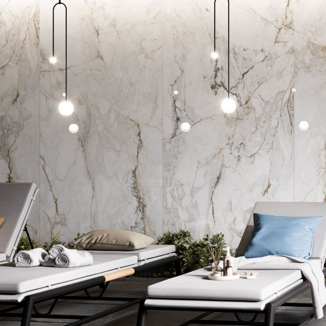 Picture of Corsican Gold Polished Porcelain Tiles
