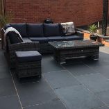 Picture of Midnight Black Limestone 600x900mm Calibrated Paving Slabs