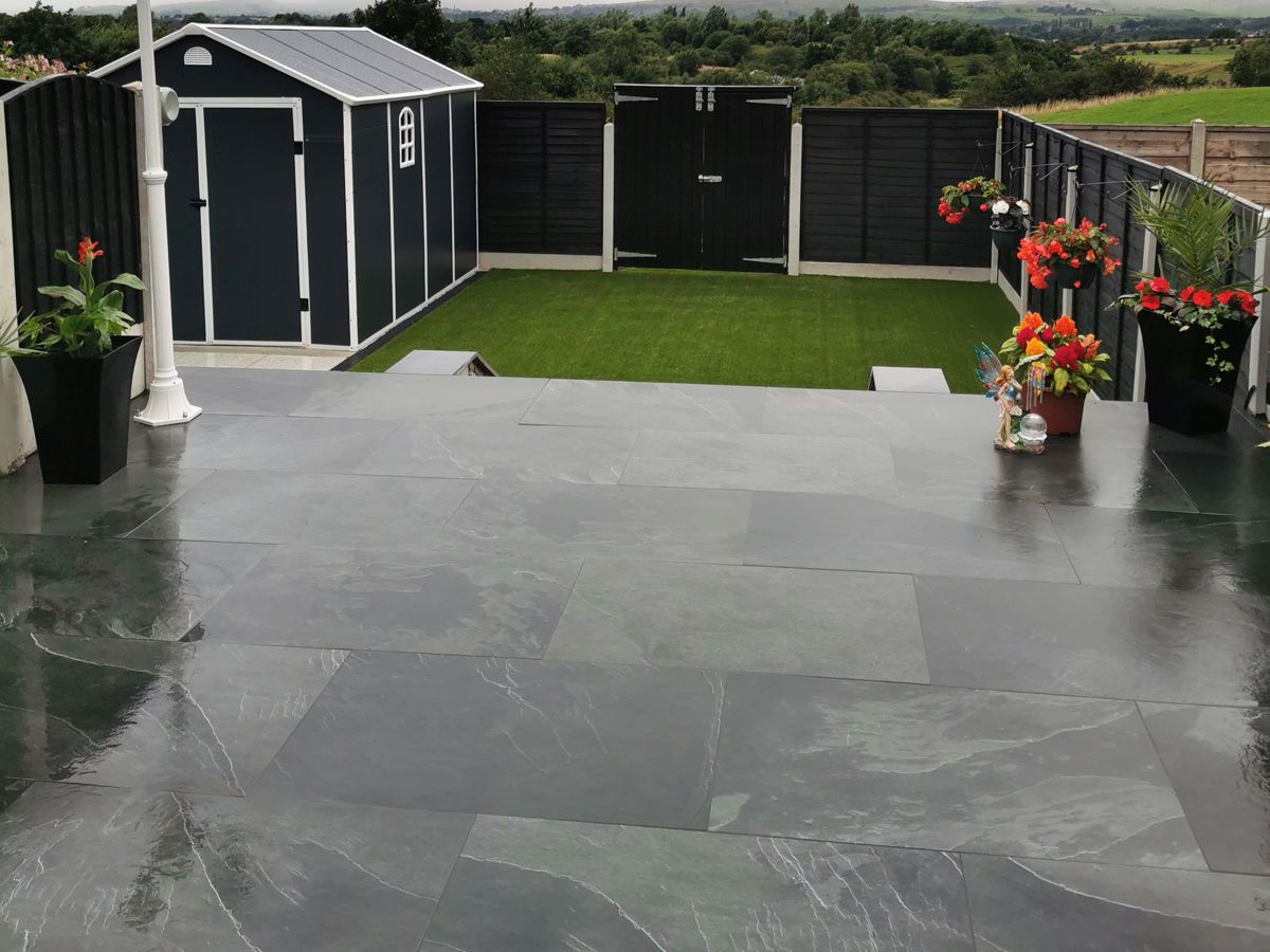 Picture for category MIMICA SLATE NERO PORCELAIN PAVING