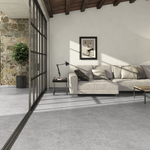 Picture of Roman Grigio Stone Effect Porcelain Tiles