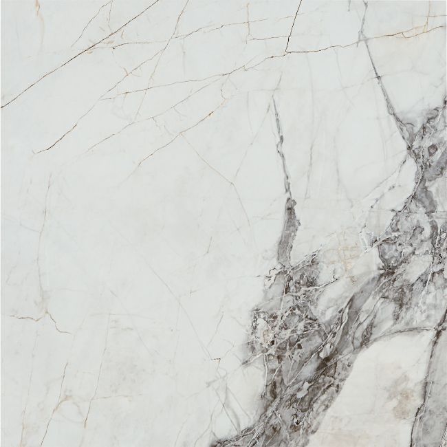 Glacier Grey Gloss Marble Effect Tiles European Porcelain Tiles