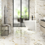 Picture of Venato Oro Polished Porcelain Tiles