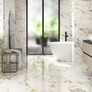 Porcelain discount marble tile
