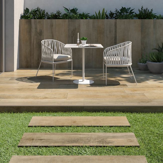Forest Oak Porcelain Paving Slabs StoneSuperstore