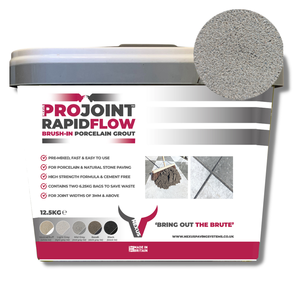 Picture of ProJoint Rapidflow - Brush-In Porcelain Grout - Mid Grey Picture of ProJoint Rapidflow - Brush-In Porcelain Grout - Mid Grey