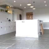 Picture of Taj Grey Limestone Tiles - Tumbled & Brushed