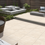 Picture of Mustang Crema Porcelain Paving Slabs