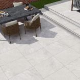 Picture of Luxor Silver Porcelain Paving Slabs