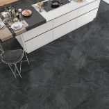 Picture of Brazilian Slate Nero Porcelain Tiles