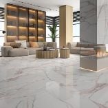 Picture of Calacatta Blush Polished Porcelain Tiles