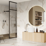 Picture of Calacatta Hex Gold Matte Porcelain Tiles