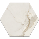 Picture of Calacatta Hex Gold Matte Porcelain Tiles