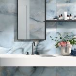 Picture of Onyx Blue Polished Porcelain Tiles