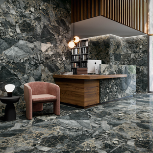 Picture of Piazza Nero Polished Porcelain Tiles