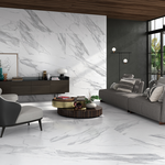 Picture of Santorini White Polished Porcelain Tiles