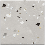 Picture of Lisbon Grey Terrazzo Porcelain Tiles