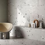 Picture of Lisbon Grey Terrazzo Porcelain Tiles